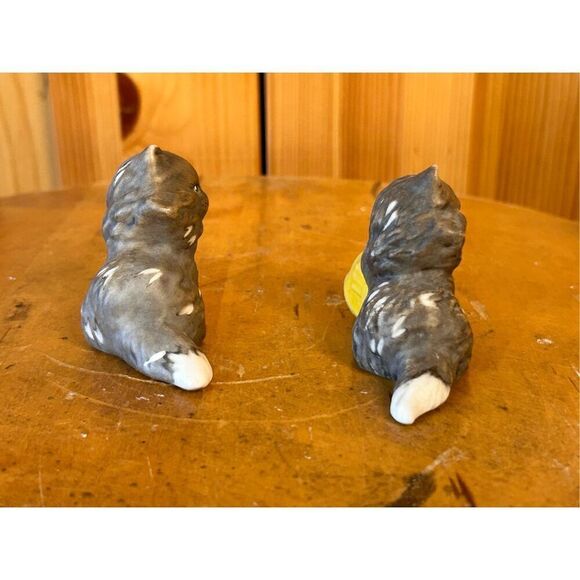 Editions in porcelain from Edgerton, Wisconsin, lot of two porcelain cats  - Picture 4 of 7